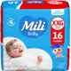 Fralda Mili Baby XXG com 16 Unidades em oferta