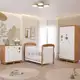 Quarto de Bebê Completo Berço Americano Marquesa Guarda Roupas 3 Portas Cômoda 4 Gavetas 100% MDF em oferta