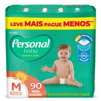 Imagem da promoção Fralda Protect & Sec 90 Unidades Tamanho M Personal