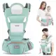 Canguru Para Bebe^ 0-3 Anos Ergonômico 3 Em 1 Estilo Canguru Frontal Infantil Hipseat em oferta