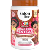 Imagem da promoção Creme para Pentear Salon Line Kids Cachinho Nutridos Chocolate 1Kg