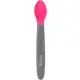 Clingo Colher Silicone Ergonomica Termo Colors, Rosa/Cinza em oferta