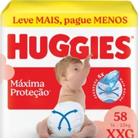 Imagem da promoção Fralda Huggies Supreme Care XXG 58 Unidades
