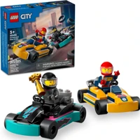 Imagem da promoção Lego Carros de Karting e Pilotos 99 peças