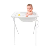 Imagem da promoção Banheira Ofurô Com Suporte Dobrável 34l Bebê Infantil Branca Resistente Barato