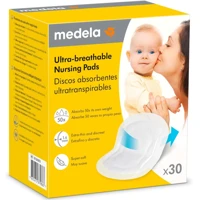 Imagem da promoção Absorventes Descartáveis para Seios Ultra Respiráveis, Medela - 30 Unidades