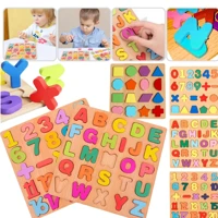 Imagem da promoção Kit 3 Tabuleiros Educativo Pedagógico Alfabeto Letras Números Formas Geométricas Completo