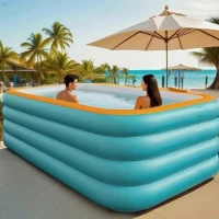 Imagem da promoção Piscina Inflável Grande em PVC