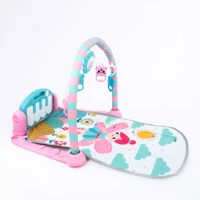 Imagem da promoção Tapete Infantil Atividades Bebê c/ Piano Musical, Móbile, Brinquedos Sensorial