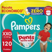 Imagem da oferta Fralda Pampers Ajuste Total XXG 120 unidades