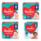 Fralda Pampers Supersec ( M, G, XG e XXG ) [Comprando 3 pacotes] em oferta