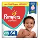 [4 Pacotes] Fralda Pampers XXG Supersec Jumbo 64 Unidades em oferta