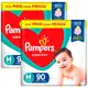 Fralda Pampers Supersec M - 180 Unidades em oferta