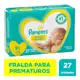 Fralda Pampers Preemie Swaddlers Prematuro 27 Unidades em oferta