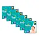 Kit de Fraldas Pampers Confort Sec Super (6 pacotes) P, M, G, XG e XXG em oferta