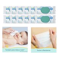 Imagem da promoção Lenços Umedecidos Pampers Higiene Completa - 12 Pacotes com 48 unidades