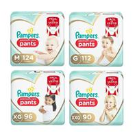 Imagem da promoção Fralda Pampers Pants Premium Care ( M, G, XG e XXG ) [ Comprando 6 pacotes ]