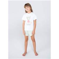 Imagem da promoção Pijama Infantil Menina Curto Com Estampa - Hering