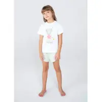 Pijama Infantil Menina Curto Com Estampa - Hering em oferta na Magazine Luiza