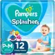 Fralda para Praia e Piscina Pampers Splashers - Baby Shark P-M 12 Unidades em oferta