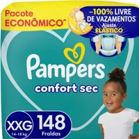 Imagem da promoção Fralda Pampers Confort Sec XXG com 148 Unidades