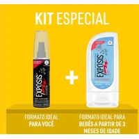 Imagem da promoção Kit Exposis Extreme Repelente Spray com Icaridina 100ml + Exposis Bebê Repelente Gel com Icaridina