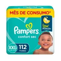 Imagem da promoção Fralda Pampers Confort Sec XXG 112 Unidades