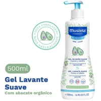 Imagem da promoção Gel Lavante Suave com Abacate Orgânico Mustela 500ml