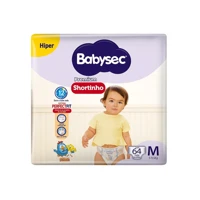 Imagem da promoção Fralda BabySec Premium Shortinho M 64 unidades