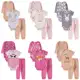 Kit 9 peças body bebê manga curta manga longa calça menina feminino P ao GG em oferta