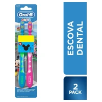 Imagem da promoção Escova Dental Oral-B Mickey 2 Unidades