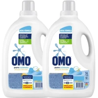 Imagem da promoção Kit Sabão líquido Omo 2 Unidades Puro cuidado 5L cada