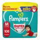 Fralda Pampers Pants Ajuste Total ( M e XXG ) em oferta