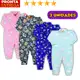 Kit 3 Macacão Soft de Bebê com Botões Enxoval Infantil em oferta