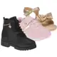 Kit Tênis Infantil Feminino + Sandália + Bota Coturno Infantil Menina em oferta