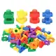 5 Conjunto de Blocos de Construção Educativos em Forma de Parafusos para Crianças Montessori em oferta