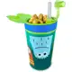 Copo 2 Em 1 Com Canudo e Porta Snack 270ml Nuby em oferta