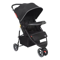 Imagem da promoção Carrinho De Bebê 3 Rodas Passeio E Esporte 4ride Maxi Baby - Preto