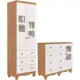Quarto de Bebê Completo Guarda Roupa Uli 2 Portas Cômoda Uli Peroba em oferta