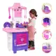 Kit Cozinha Infantil De Brinquedo Completa Sai Água de Verdade em oferta
