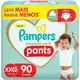Fralda Pampers Pants Premium Care XXG 90 Unidades em oferta
