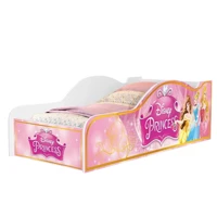 Imagem da promoção Cama Infantil Princesas Meninas com Proteção Lateral Quarto Temático Encantado Carruagem Rosa Segura