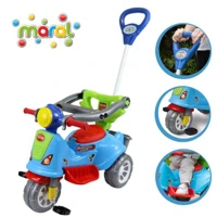 Imagem da promoção Triciclo Infantil Avespa Colorido ProteÇÃo Lateral E Haste