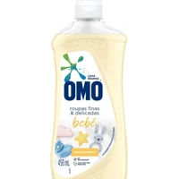 Imagem da promoção Sabão Líquido Omo Roupas Finas E Delicadas Bebê 450 Ml