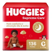 Imagem da promoção Fralda Huggies Supreme Care G