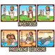 Jogo da Memória em Madeira Infantil Bíblico - Brinquedo Educativo em oferta