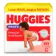 Fralda Huggies Pants Roupinha Proteção Acolchoada G - 60 Un em oferta
