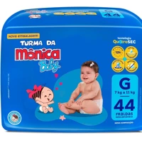 Imagem da oferta Fralda Turma da Mônica Baby G 44 unidades