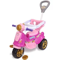 Imagem da promoção Triciclo Infantil Avespa Princesas Rosa Com Empurrador Maral