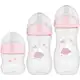 Kit 3 Mamadeiras Easy Flow Nuvem Buba 120, 270 e 330ml em oferta
